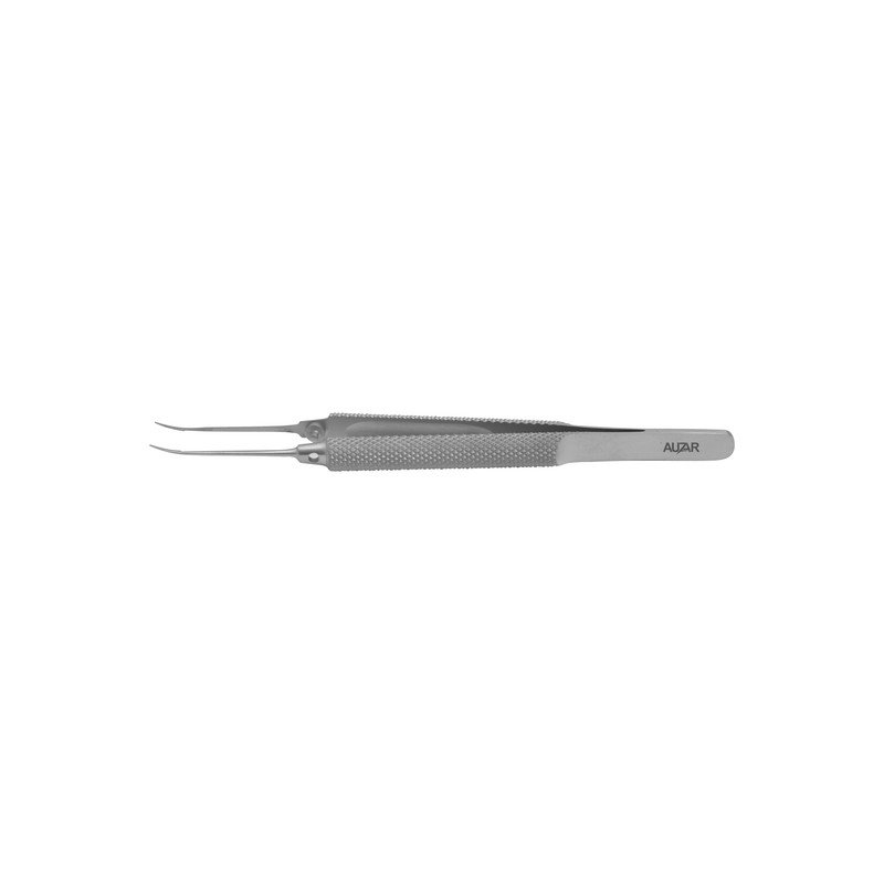 Corneal Forceps Tying Curved Round Handle